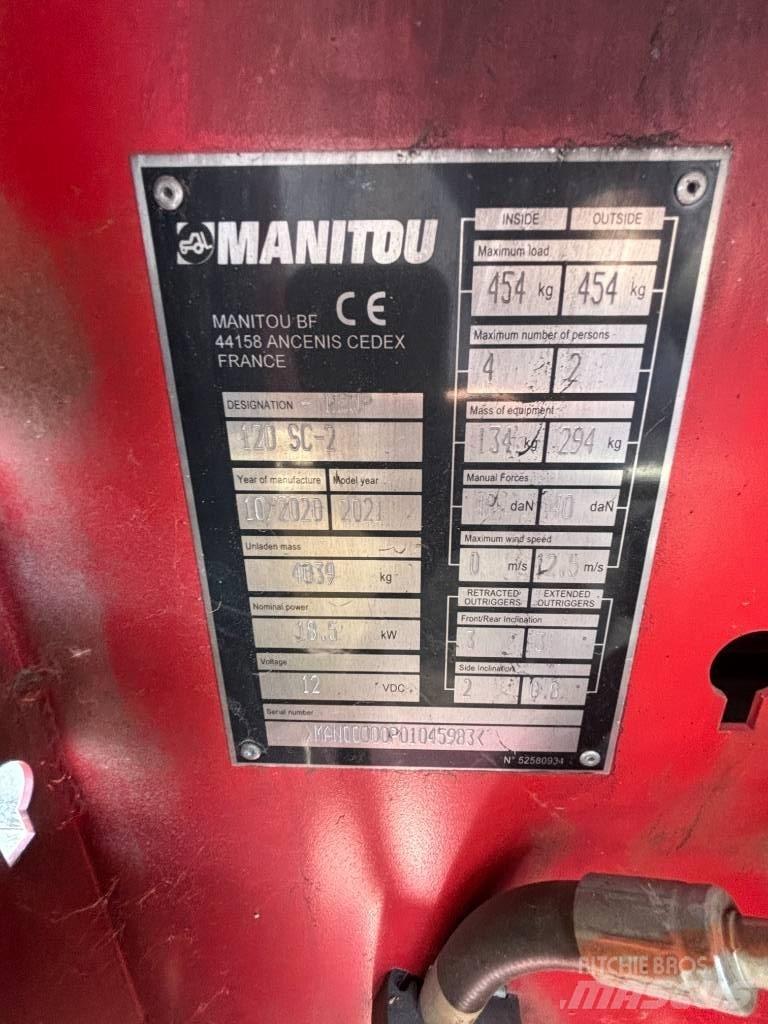 Manitou SC 120 Підйомники-ножиці
