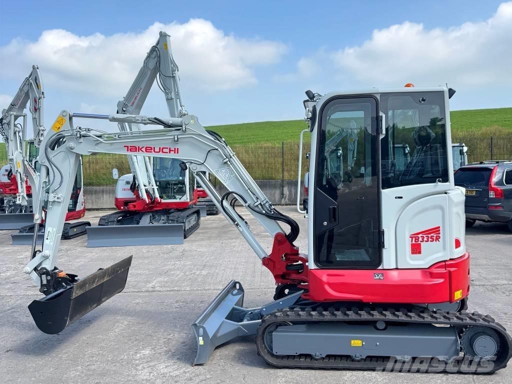 Takeuchi TB 335 R Міні-екскаватори < 7т