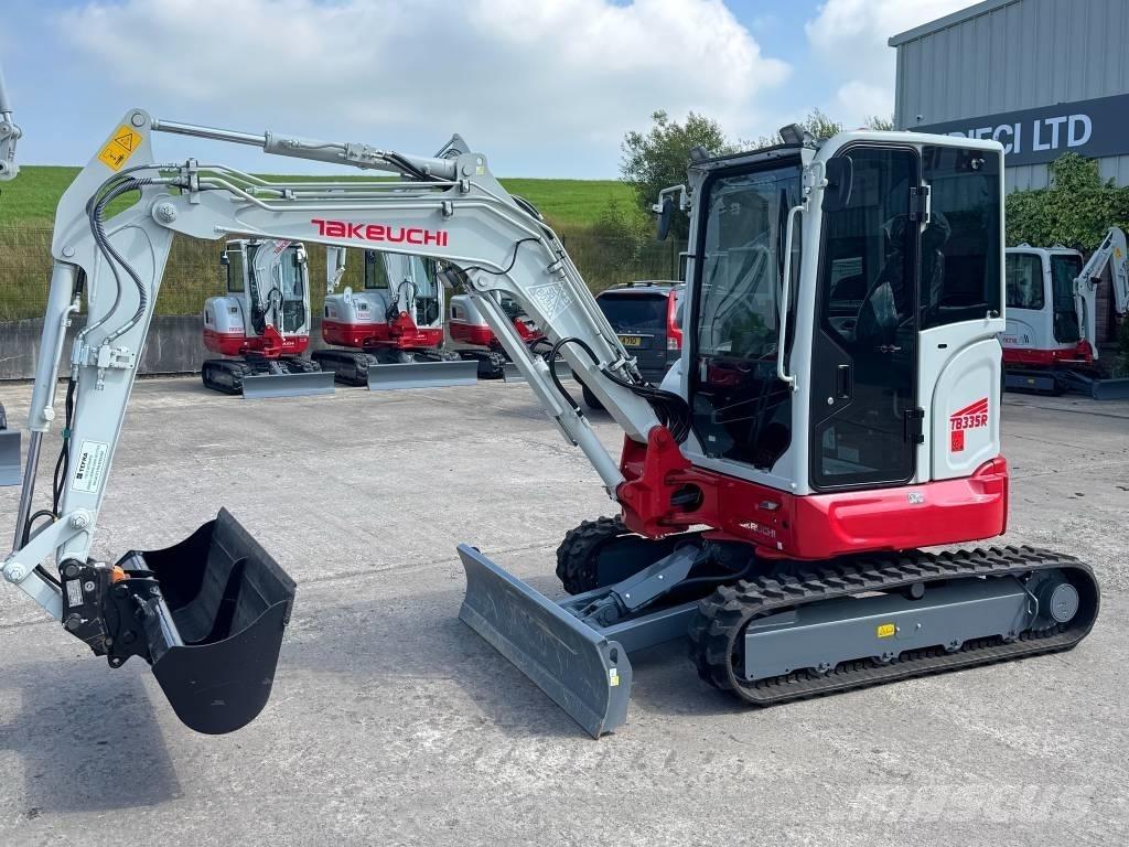 Takeuchi TB 335 R Міні-екскаватори < 7т