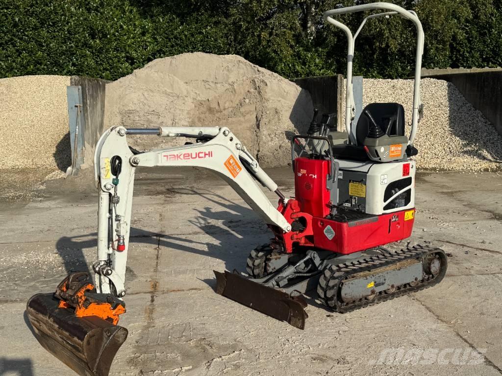 Takeuchi TB 210 R Міні-екскаватори < 7т