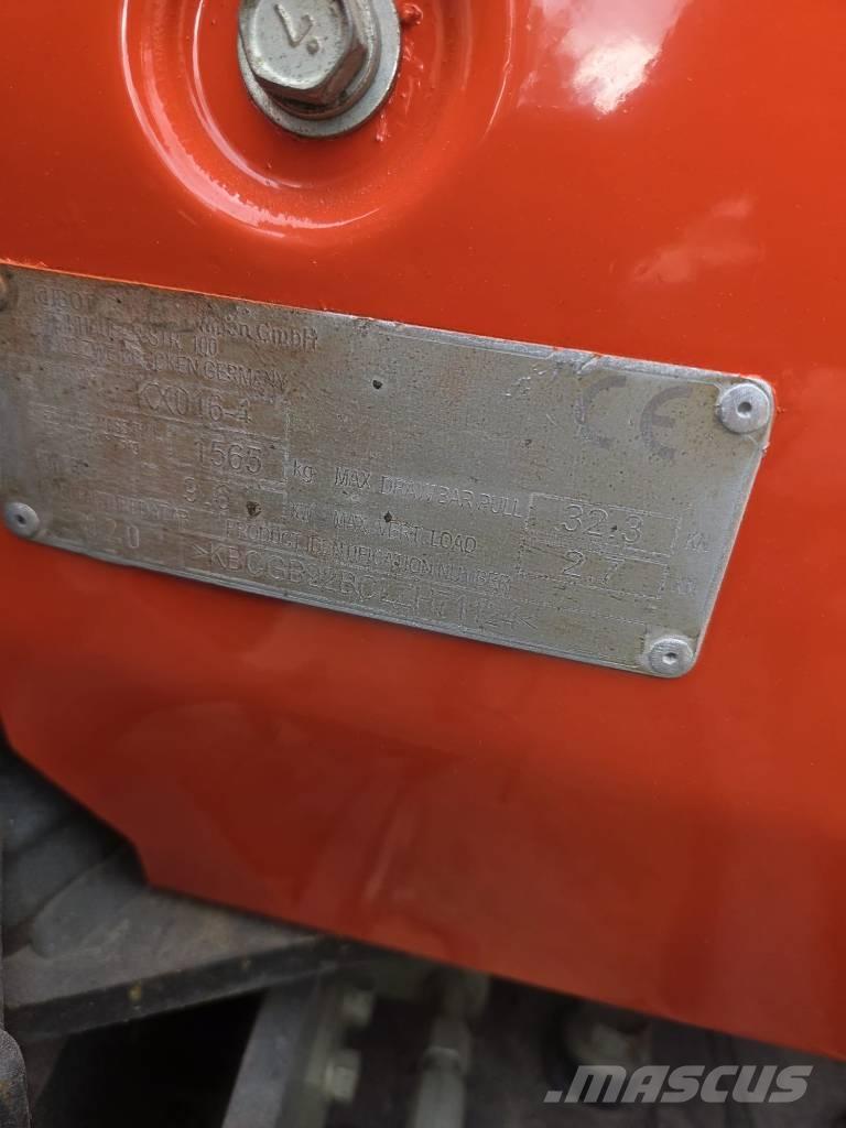 Kubota KX 016-4 Міні-екскаватори < 7т