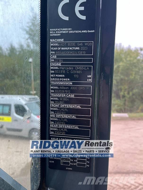 Bell B 20 Зчленовані самоскиди