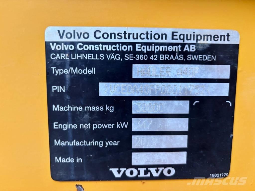 Volvo A 40 F Зчленовані самоскиди