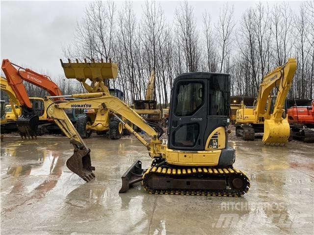 Komatsu PC35MR-2 Міні-екскаватори < 7т