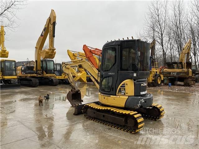 Komatsu PC35MR-2 Міні-екскаватори < 7т