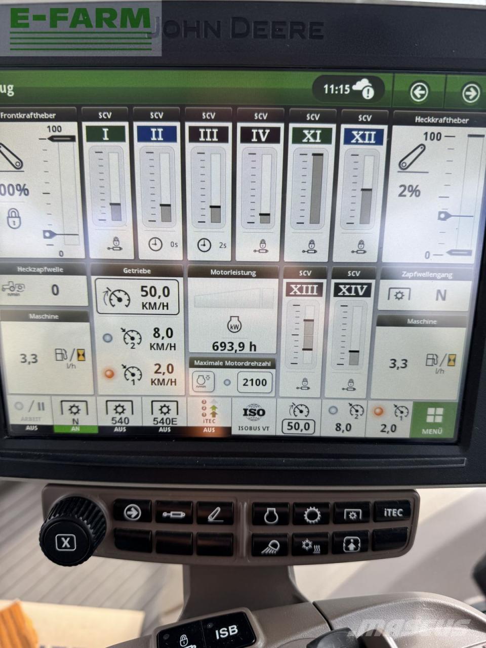 John Deere 6r150 Трактори