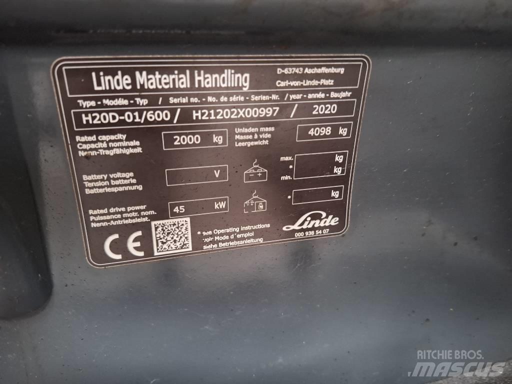 Linde H 20 D Дизельні навантажувачі