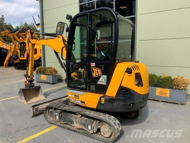 JCB 8026 CTS Міні-екскаватори < 7т