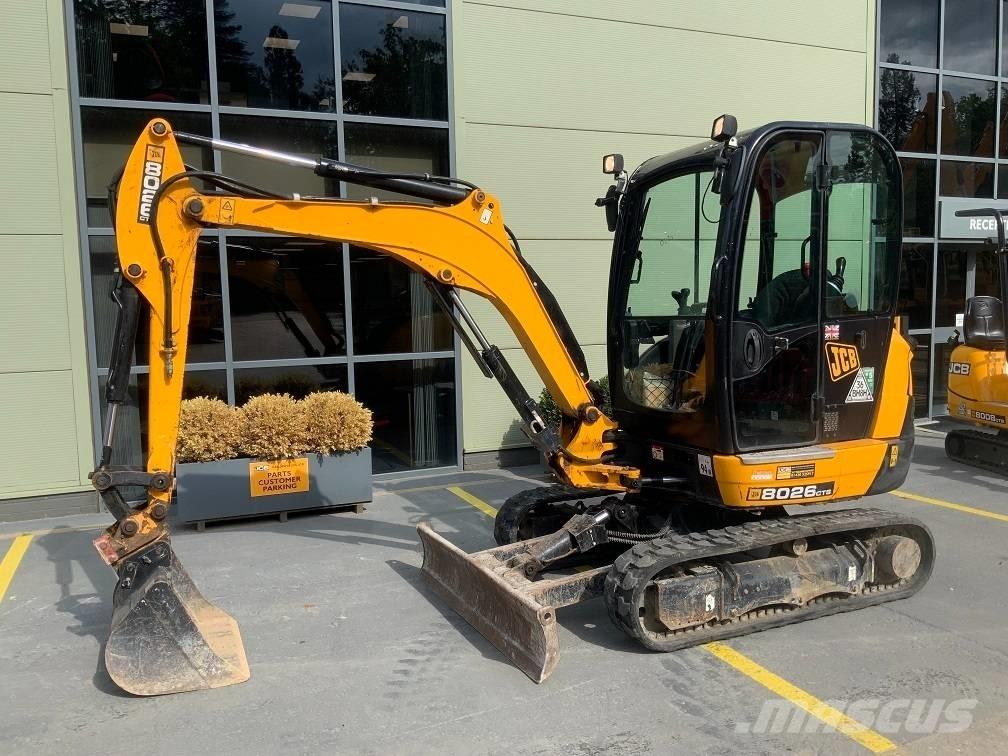 JCB 8026 CTS Міні-екскаватори < 7т
