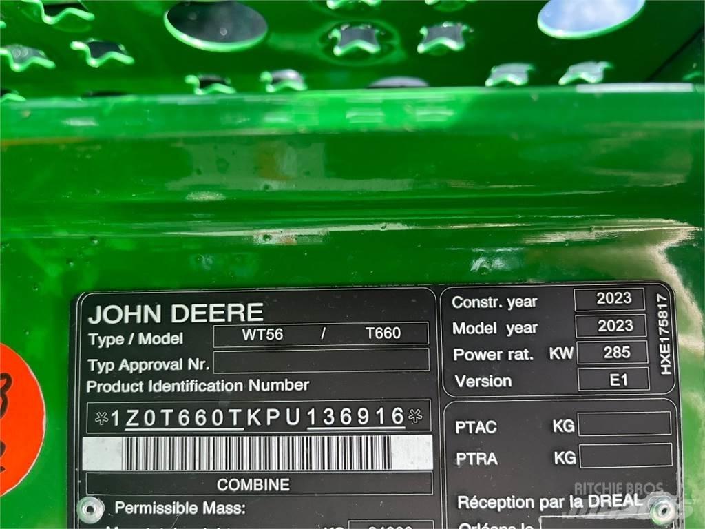 John Deere T660 Зернозбиральні комбайни