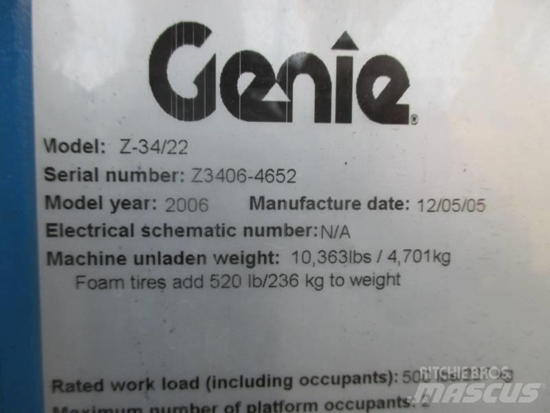 Genie Z 34/22 RT Колінчаті підйомники