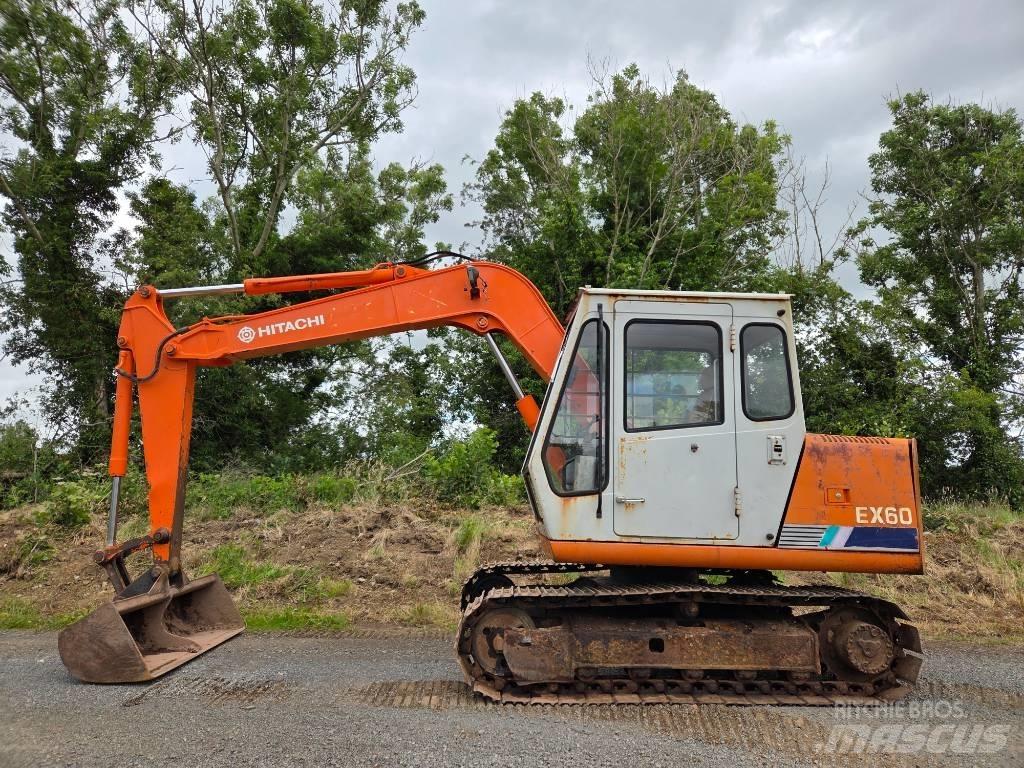 Hitachi EX 60-1 Гусеничні екскаватори