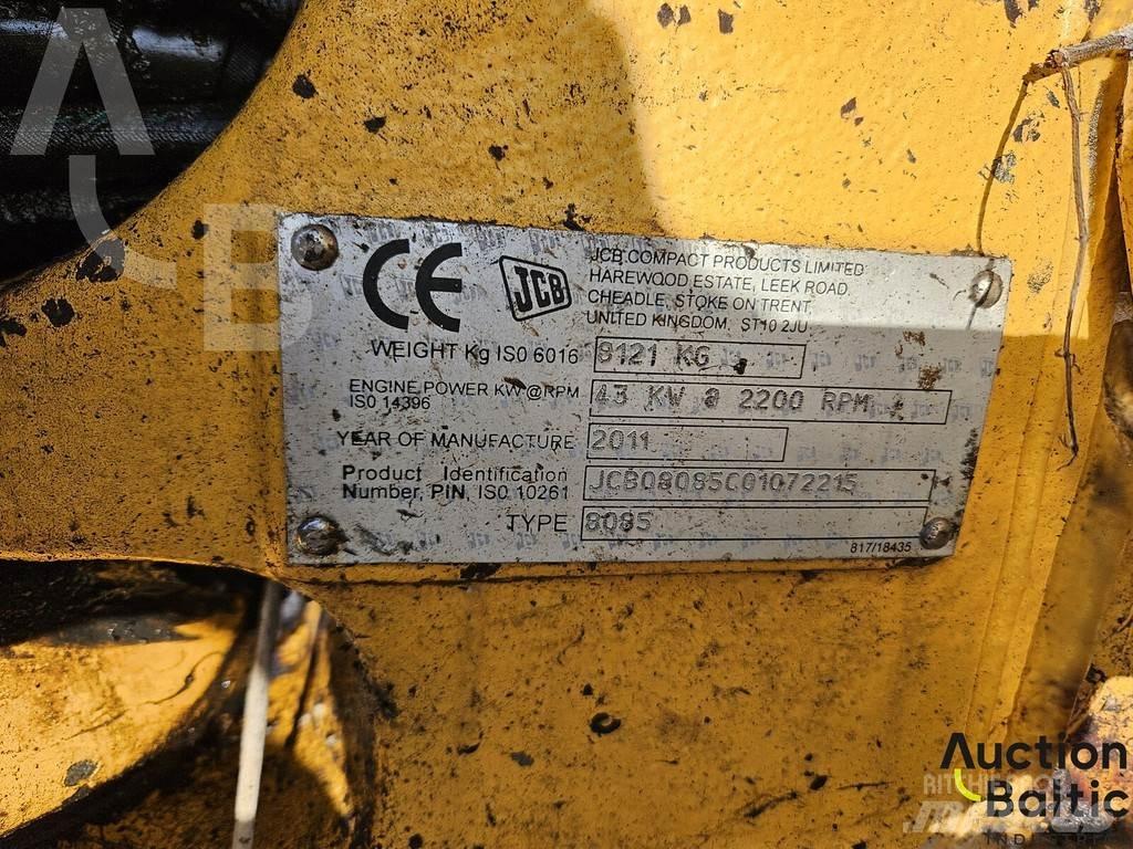 JCB 8085 Середні екскаватори 7т. - 12т.