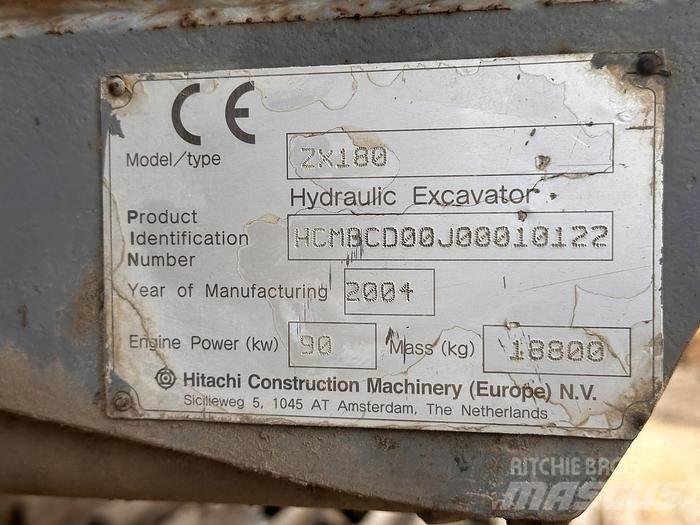 Hitachi ZX180 Спеціальні екскаватори