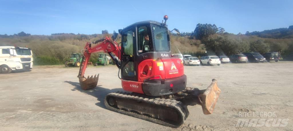 Kubota U 55-4 Міні-екскаватори < 7т