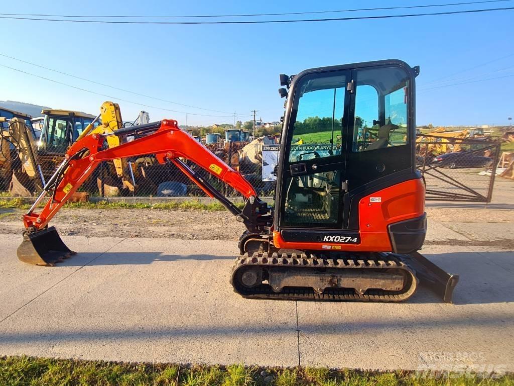 Kubota KX 027-4 Міні-екскаватори < 7т