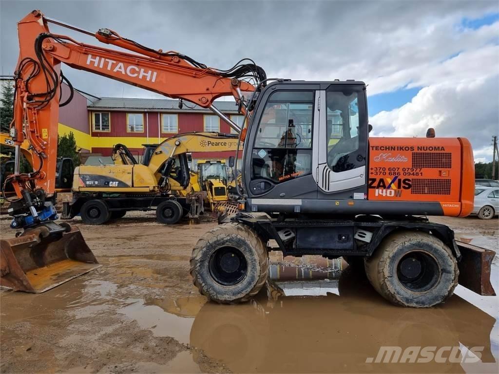 Hitachi ZX 140 W-3 Колісні екскаватори