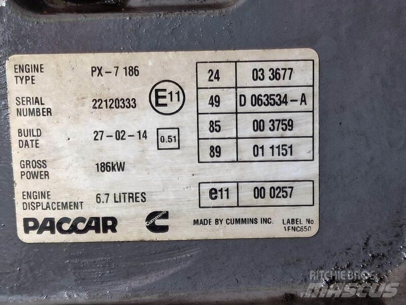 DAF PX-7 184 Двигуни