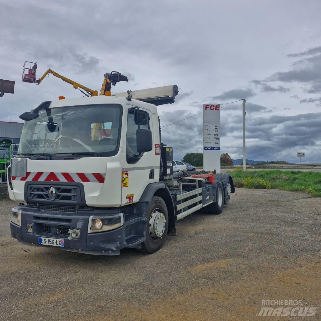 Renault D Wide 380 Вантажівки з гаковим підйомом