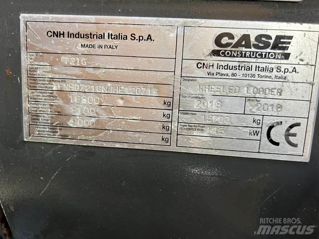 CASE 721G XR Фронтальні навантажувачі