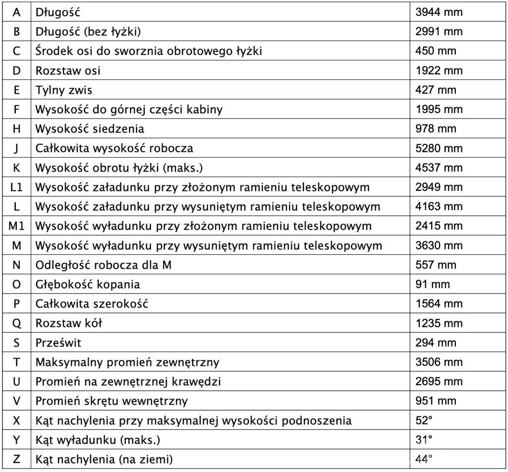 Günstig 2812T Телескопічні навантажувачі