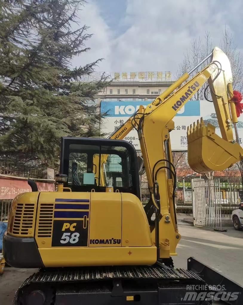 Komatsu PC 58 Міні-екскаватори < 7т