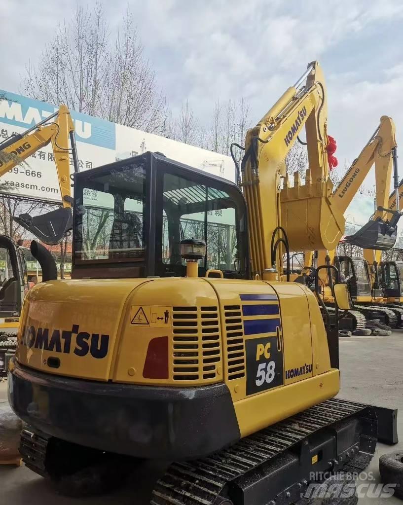 Komatsu PC 58 Міні-екскаватори < 7т
