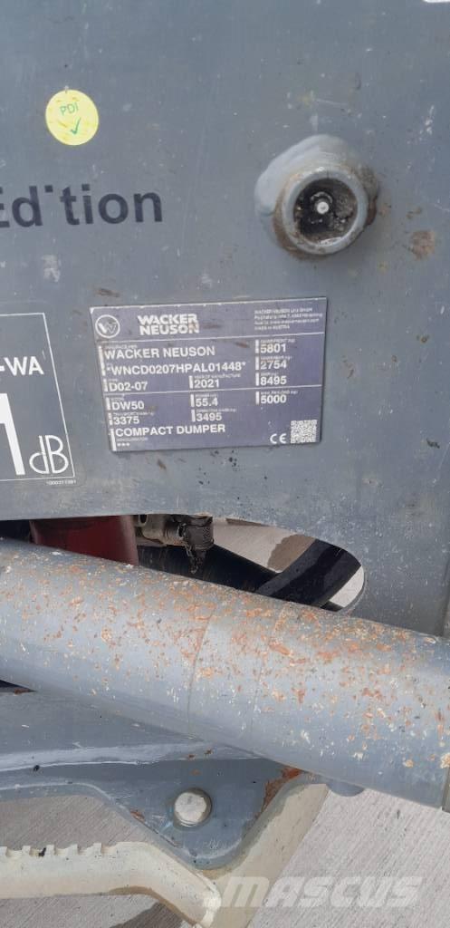 Wacker Neuson DW 50 Міні самоскиди