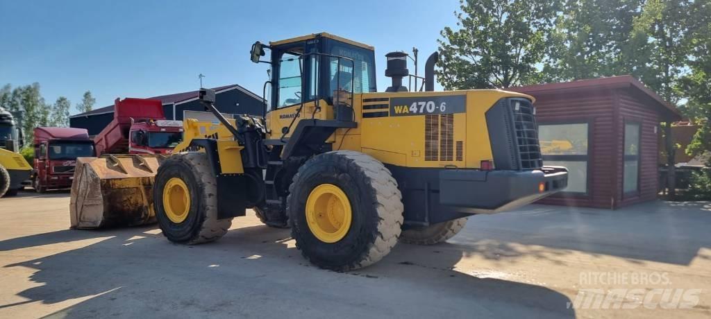 Komatsu WA 470-6 Фронтальні навантажувачі