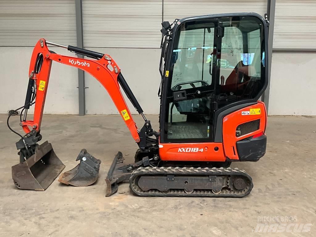 Kubota KX 018-4 Міні-екскаватори < 7т