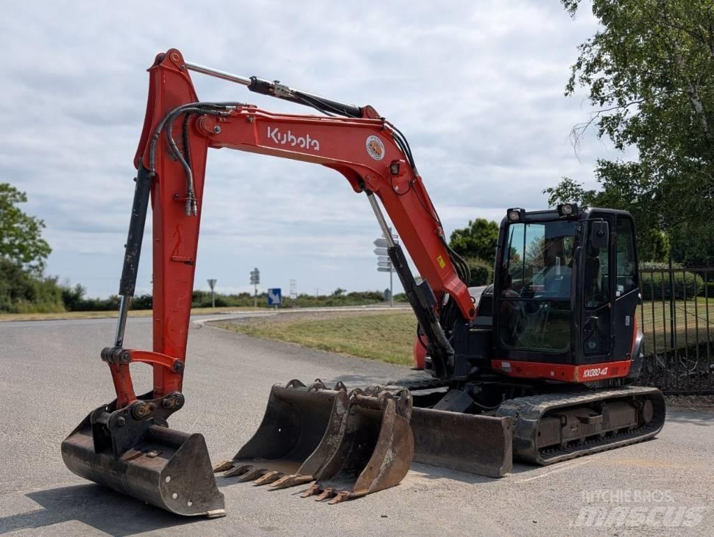 Kubota KX 080-4 Середні екскаватори 7т. - 12т.
