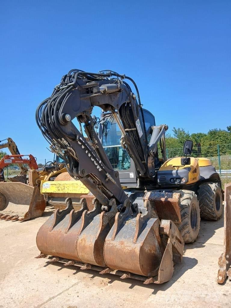 Mecalac 12 MTX Колісні екскаватори