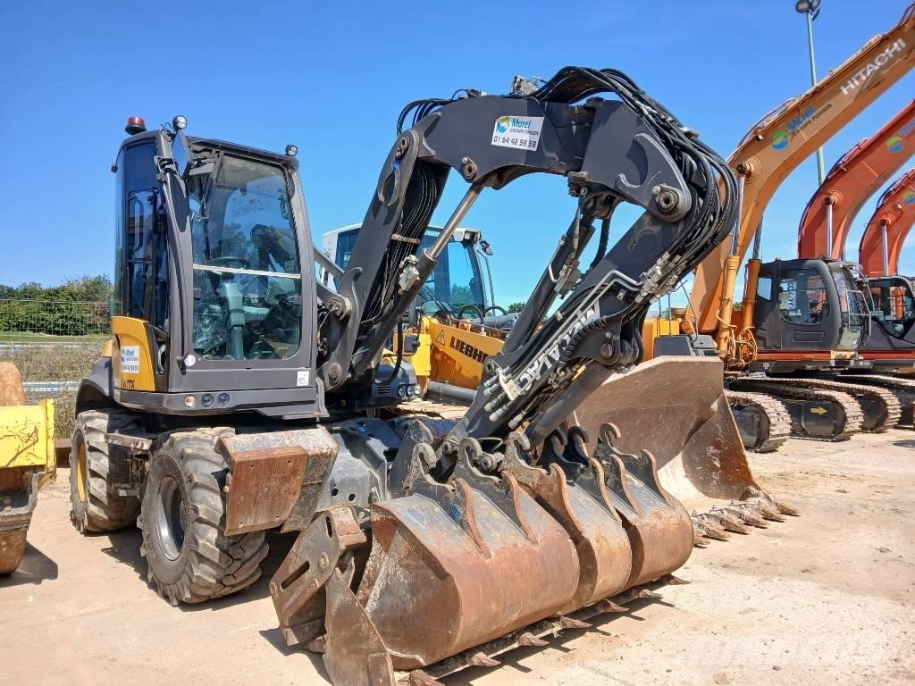 Mecalac 12 MTX Колісні екскаватори