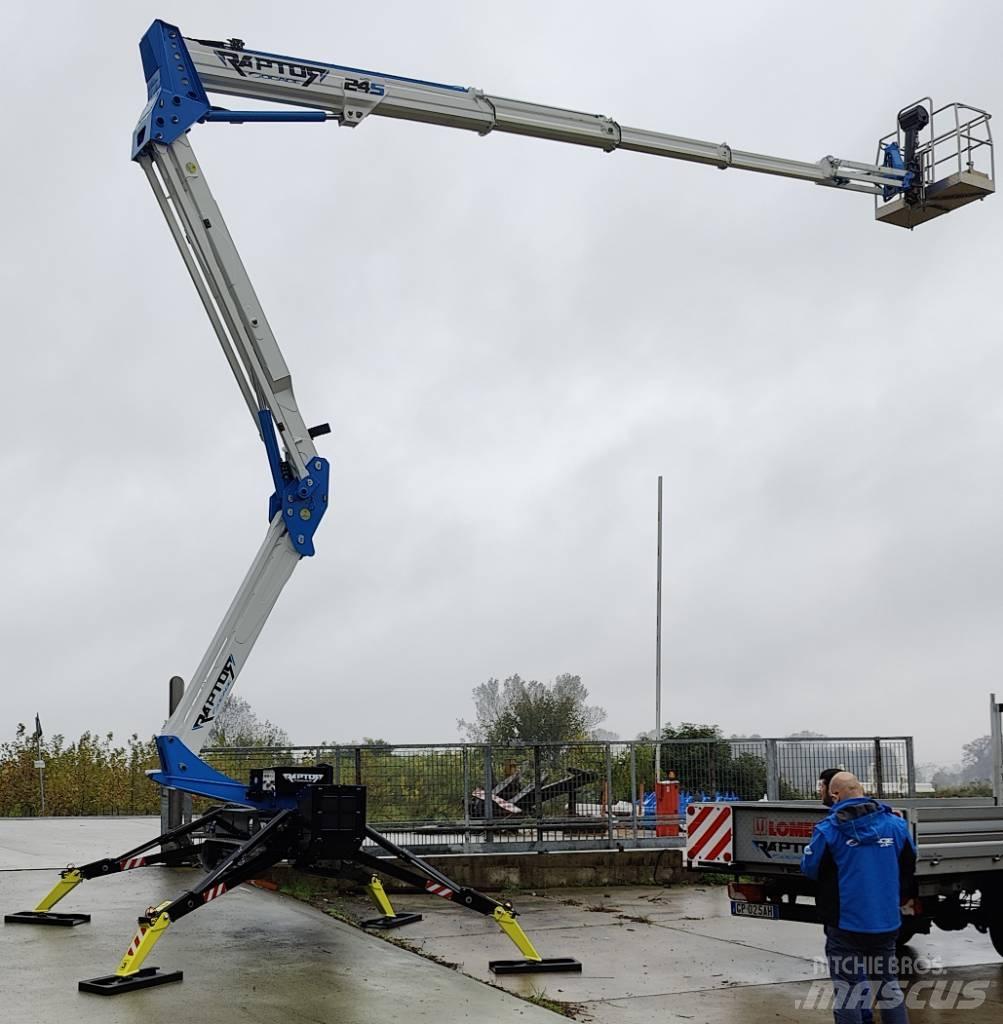 Socage Raptor 21S Компактні самохідні стрілові підйомники
