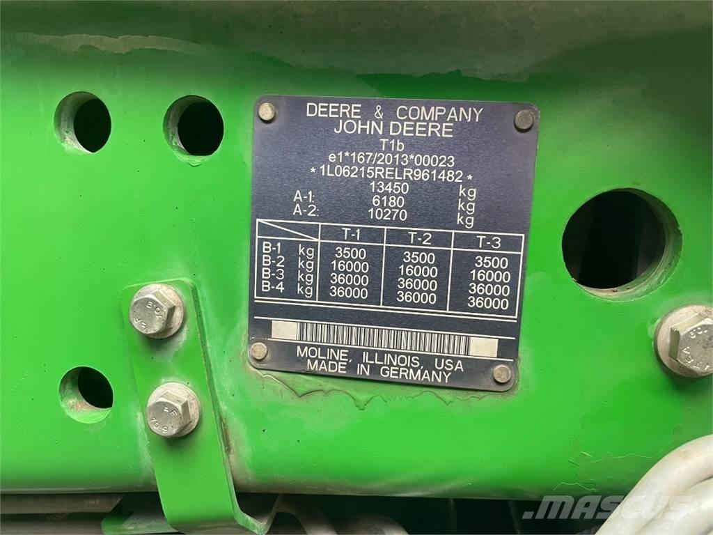 John Deere 6215R Трактори