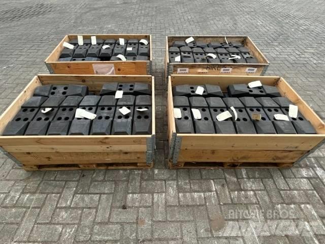  Rubber Pads Цепи / Гусениці