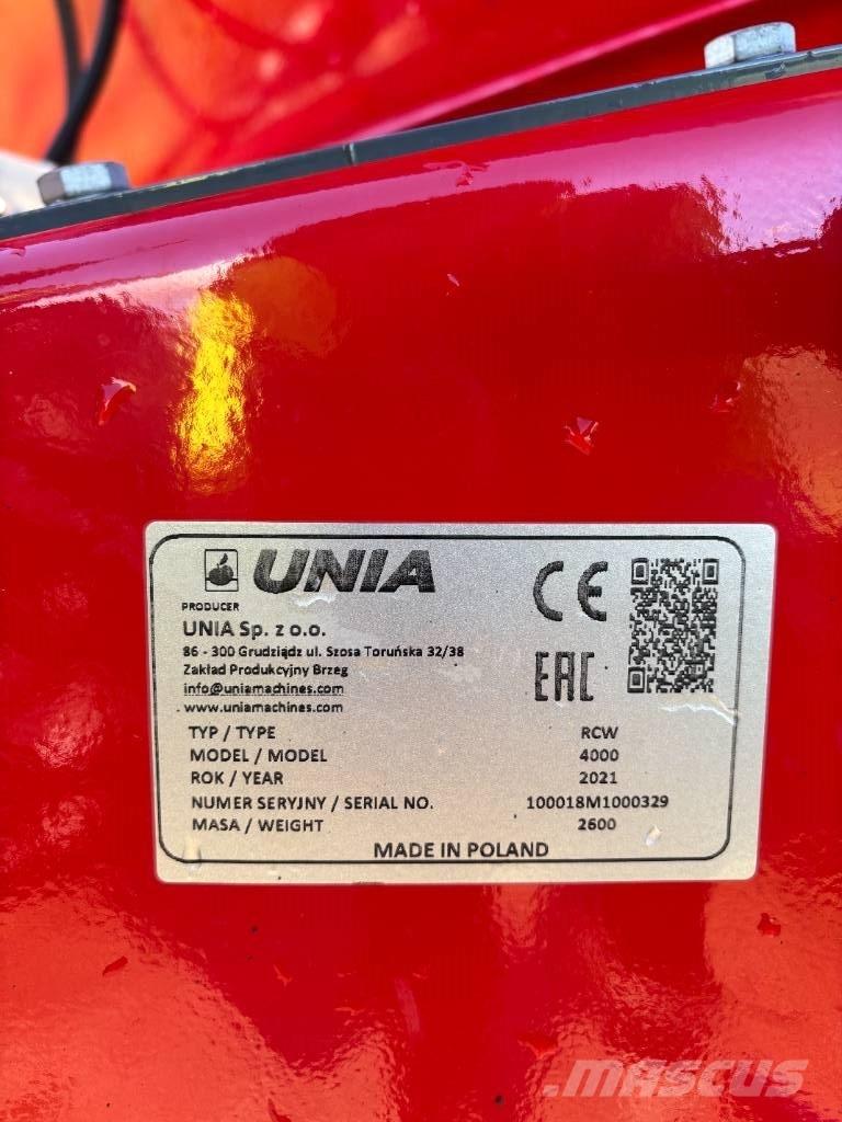 Unia RCW Розсіювач мінеральних добрив