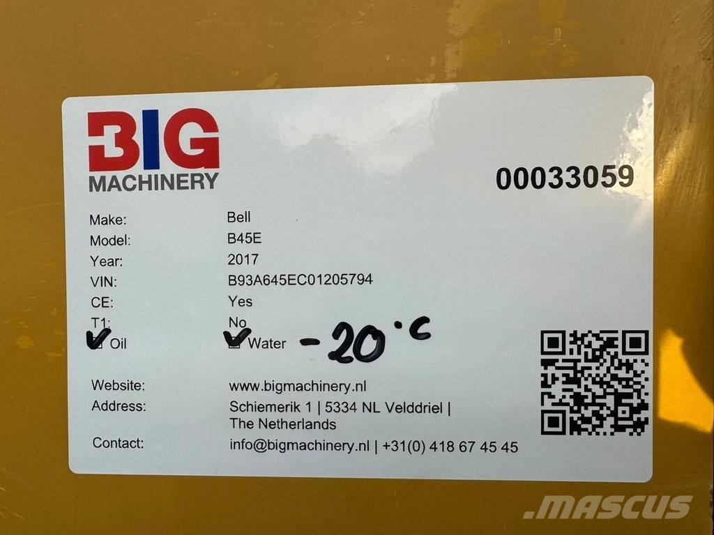 Bell B45E Зчленовані самоскиди