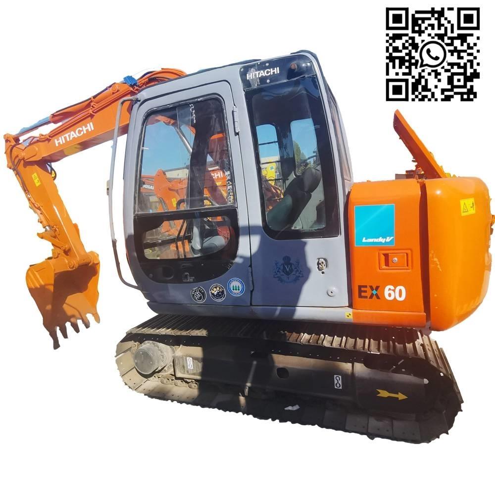 Hitachi EX60 Міні-екскаватори < 7т