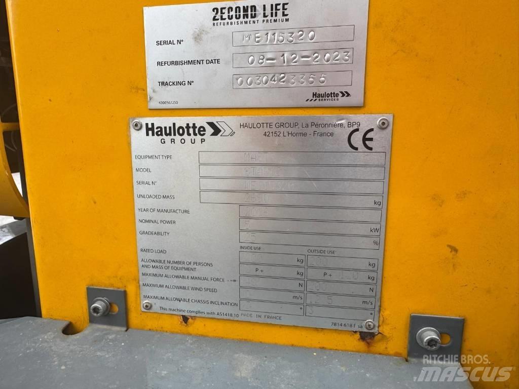 Haulotte Star 10 Вертикальні щоглові підйомники