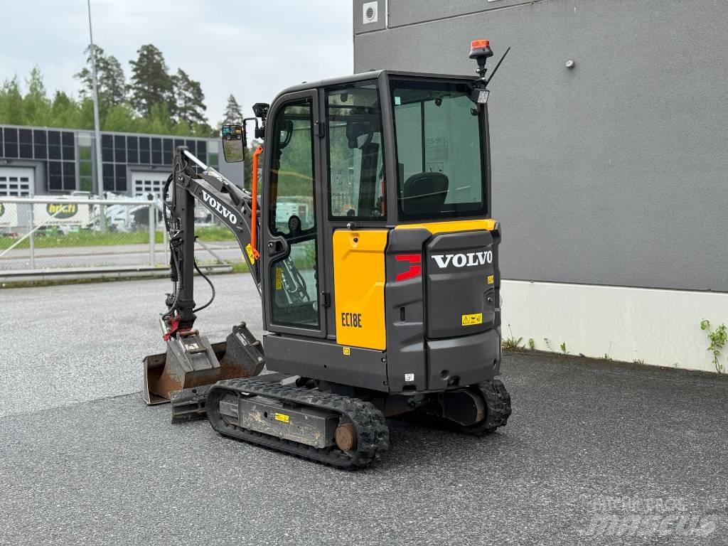 Volvo EC 18 E Міні-екскаватори < 7т