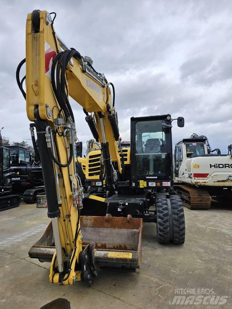 Yanmar B 95 W Колісні екскаватори
