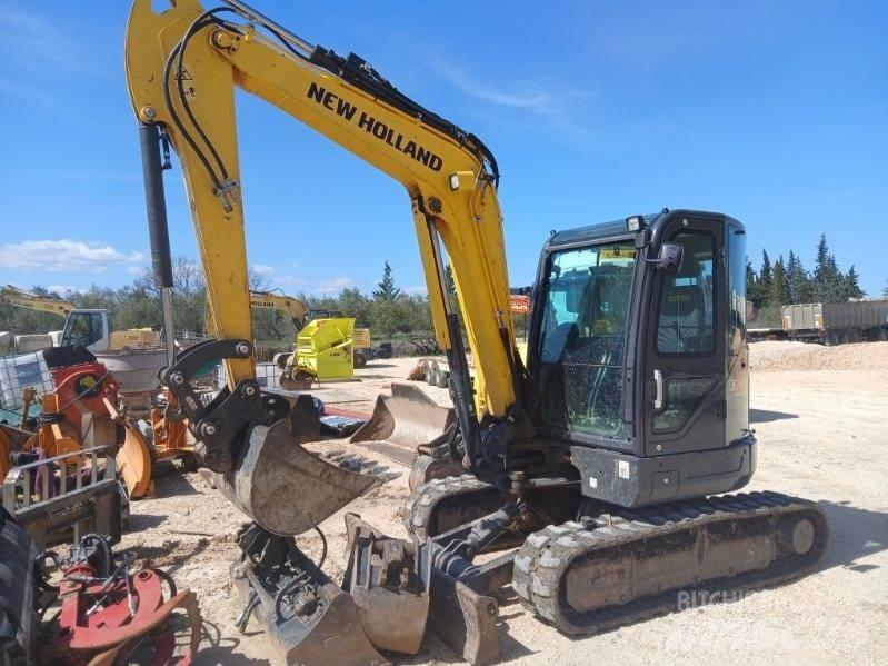 New Holland E 60 C Міні-екскаватори < 7т