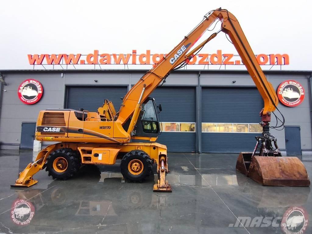 CASE WX 170 Перевантажувачі металобрухту/промислові навантажувачі
