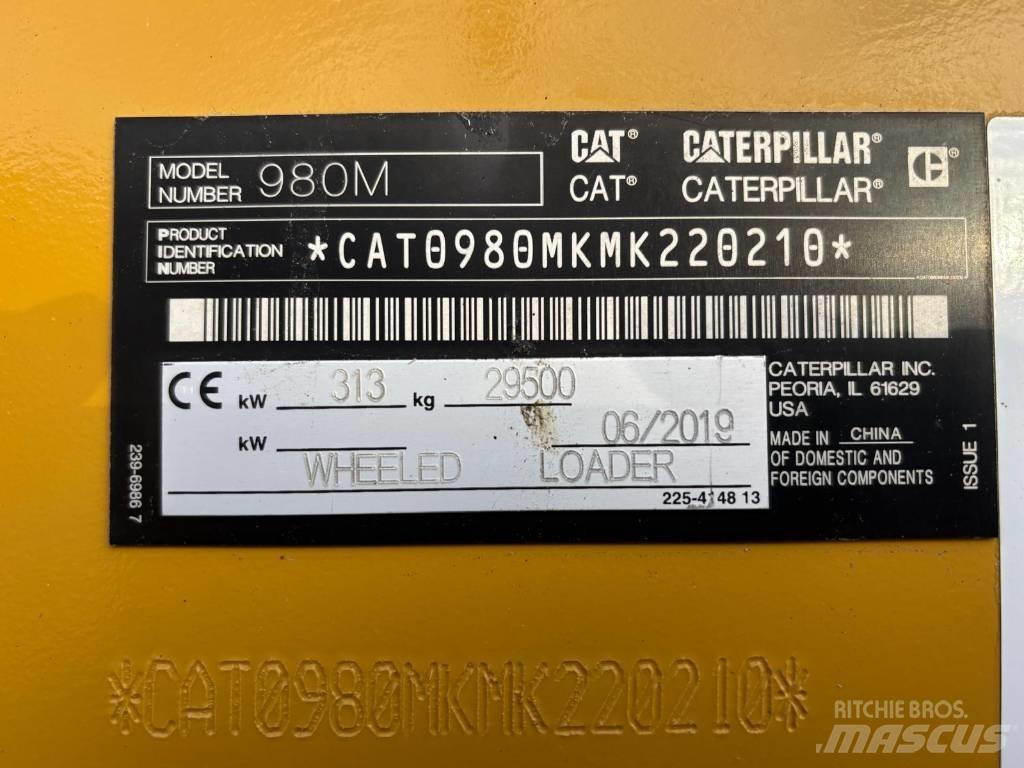 CAT 980 M Фронтальні навантажувачі