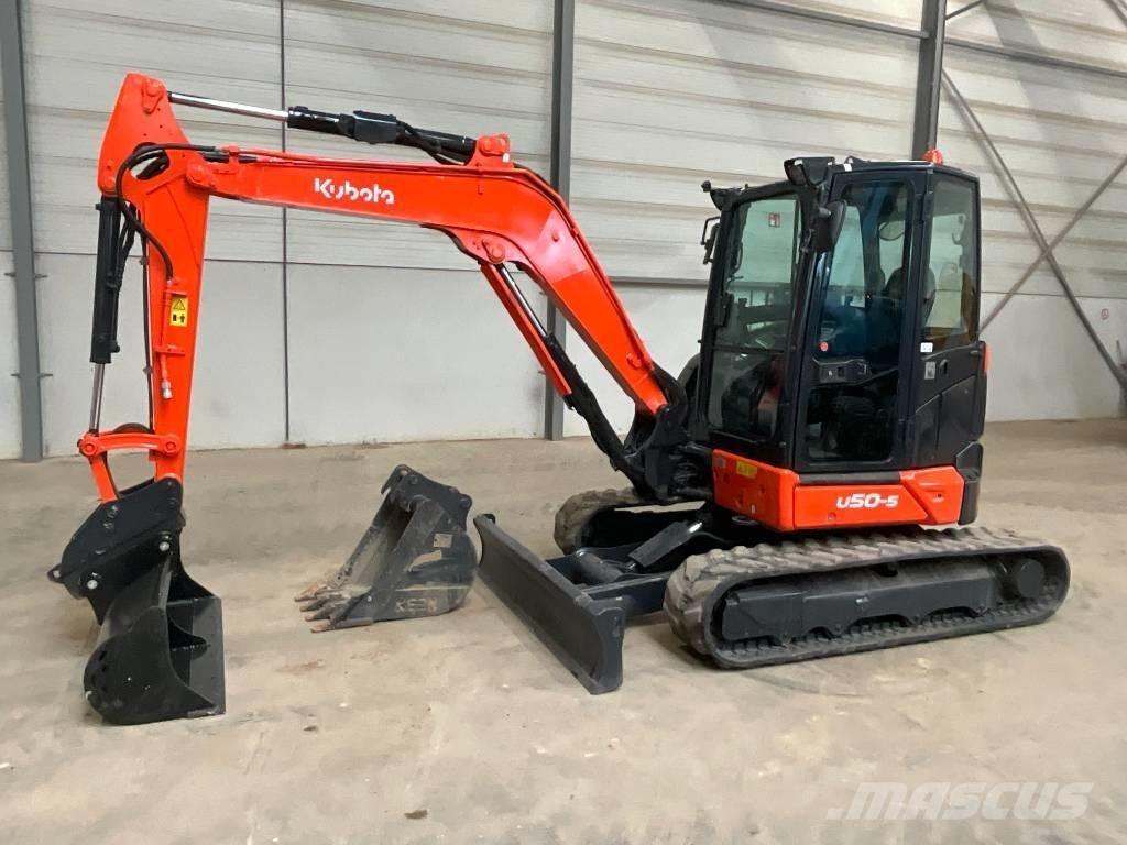 Kubota U 50-5 Міні-екскаватори < 7т