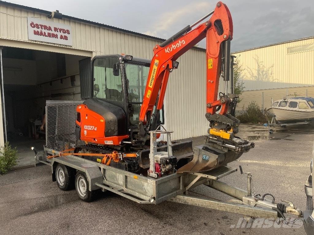 Kubota KX 027 Міні-екскаватори < 7т