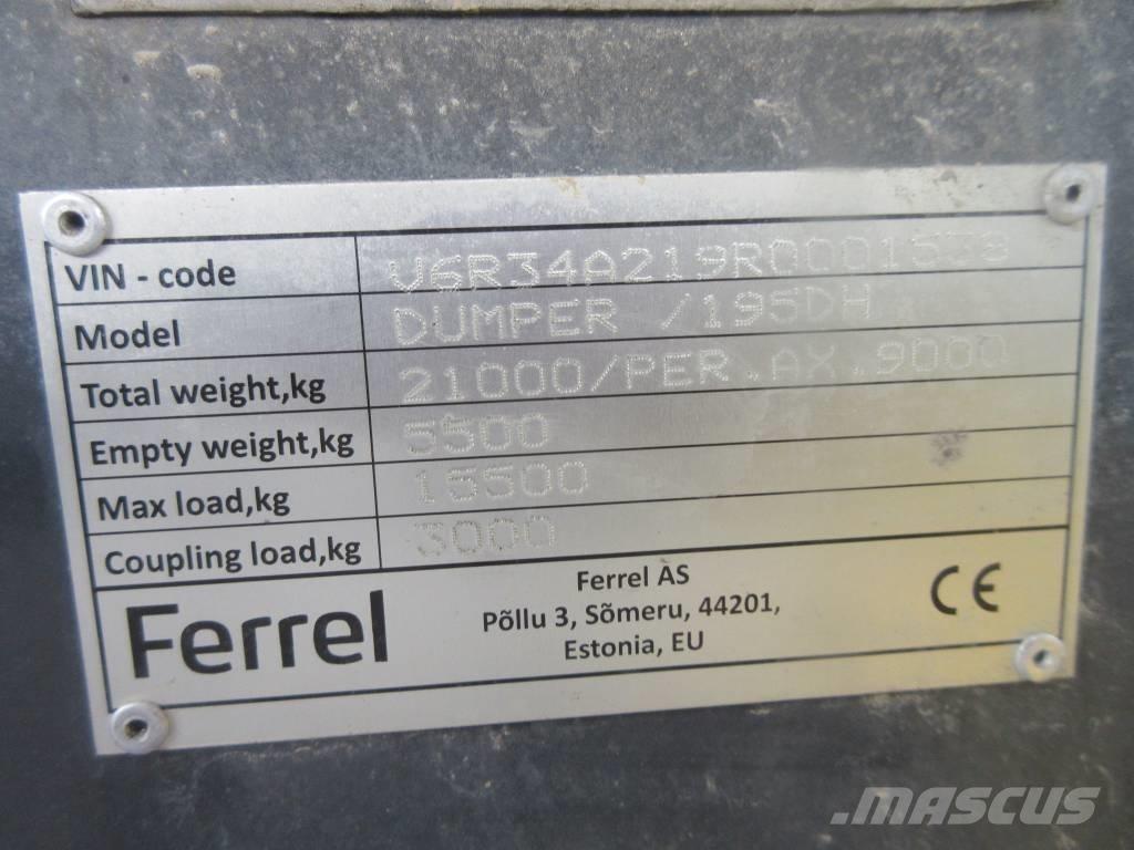 Ferrel 195 DH Самосвальні причепи