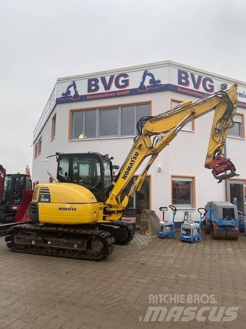 Komatsu PC80MR-3 Середні екскаватори 7т. - 12т.