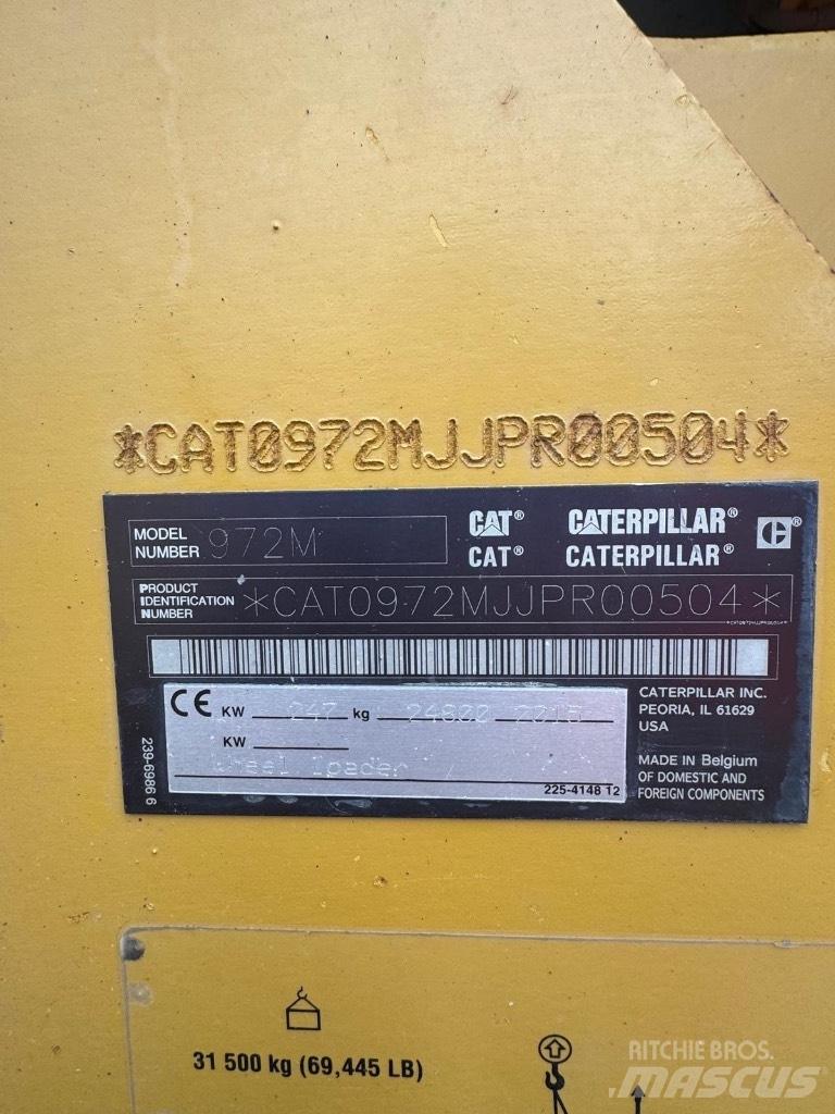 CAT 972 M Фронтальні навантажувачі